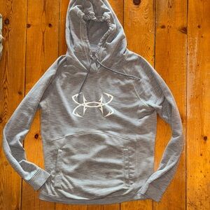 Under Armour Heather Gray Pullover Hoodie